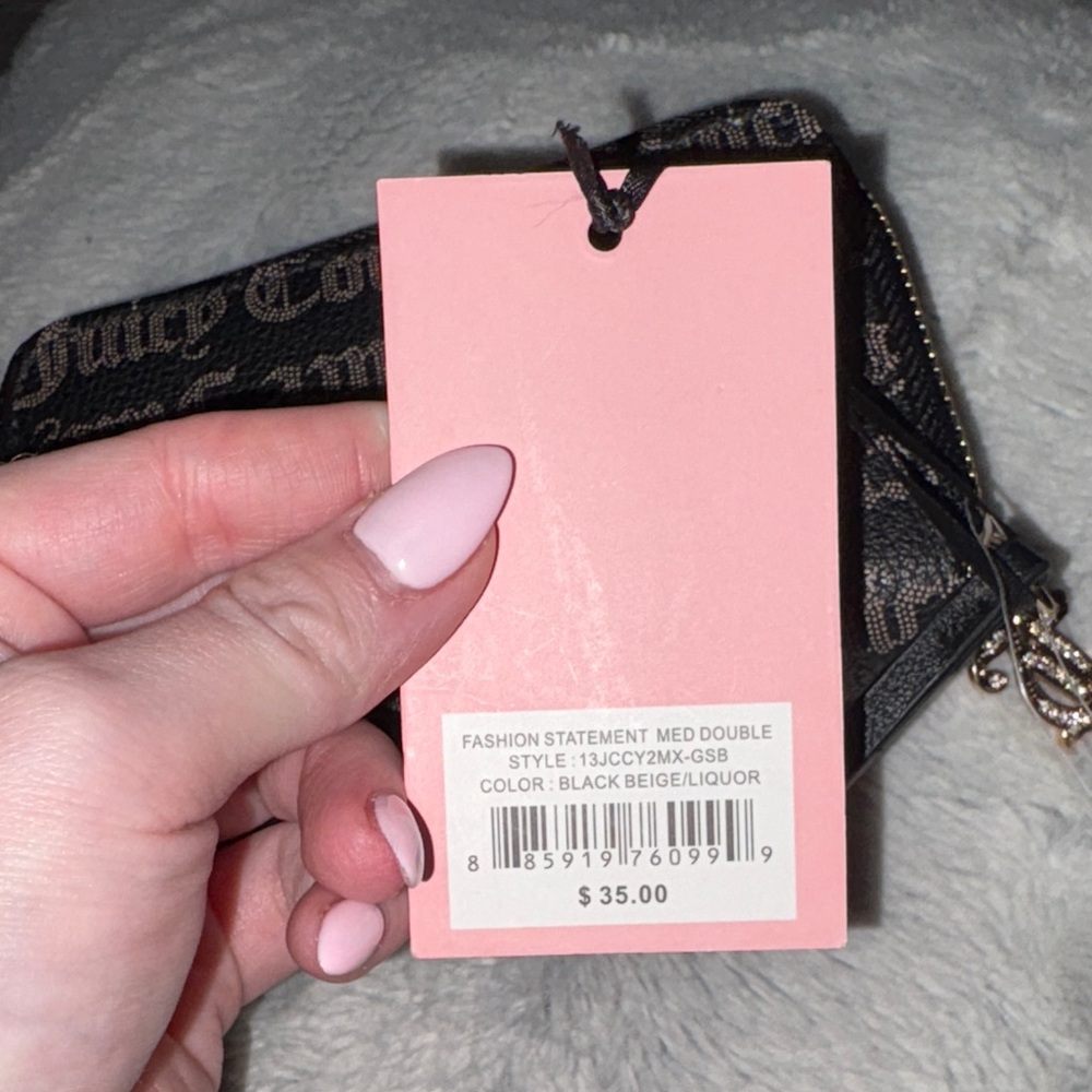 Juicy Couture Rhinestone Zip Wallet – NWT – Y2K Vibes - Picture 3 of 6
